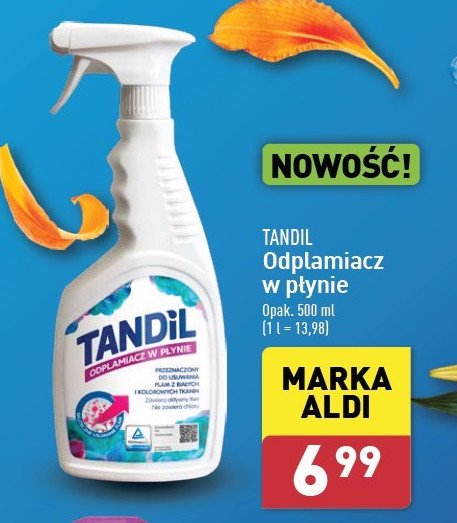 Odplamiacz Tandil promocja w Aldi