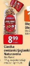 Ciastka owsianki/jaglanki Naturavena promocja w Leclerc