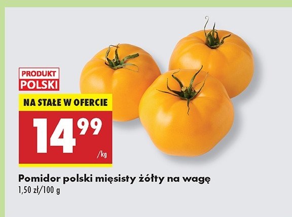Pomidory żółte polska promocja