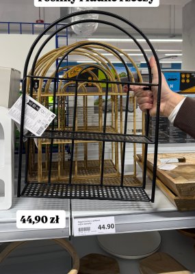 Półka ścienna, różne rodzaje promocja w Action