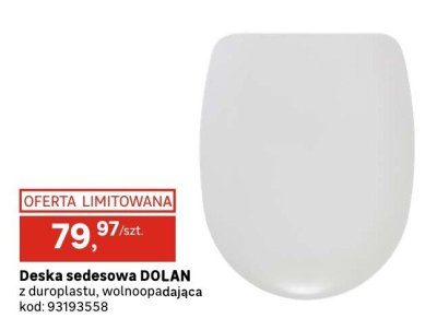 Deska sedesowa DOLAN Sensea promocja w Leroy Merlin