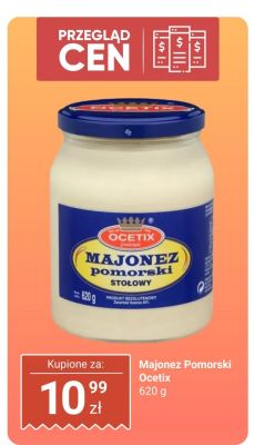 Majonez pomorski Ocetix promocja w Dino