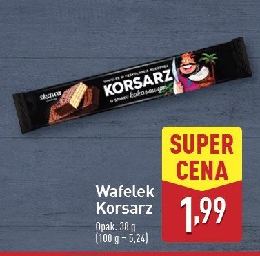 Wafelek korsarz kokosowy Skawa promocja