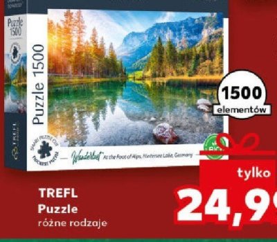 Puzzle różne rodzaje 1500 elementów promocja w Kaufland