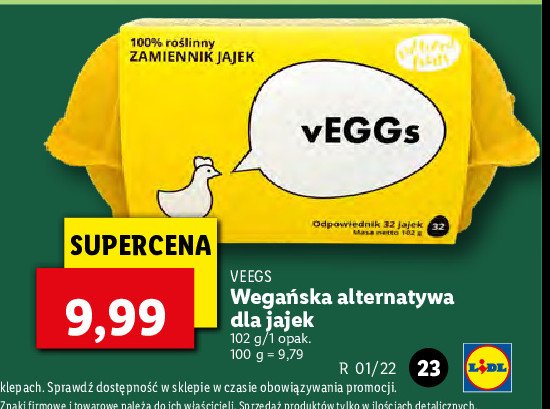 Jajka wega艅skie Veggs promocja