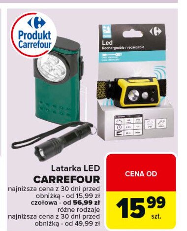 Latarka led Carrefour promocja