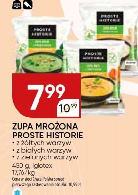 Zupa mrożona proste historie Iglotex promocja w Chata Polska