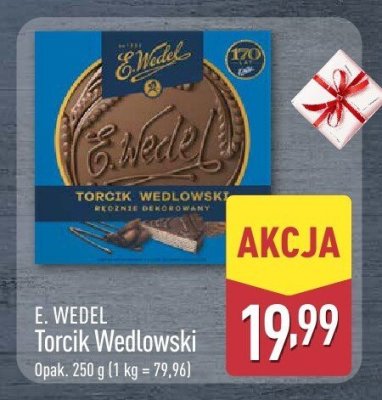 Torcik Wedlowski opak. 250 g promocja w Aldi