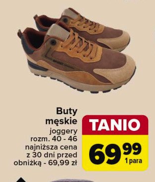 Buty męskie joggery 40-46 promocja