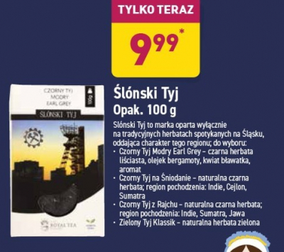 Herbata czorny tyj z rajchu 艢l贸nski tyj promocja