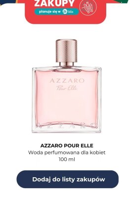 Woda perfumowana dla kobiet Pour Elle promocja w Biedronka