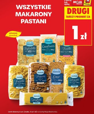 Makaron Penne Pełnoziarnisty promocja w Biedronka