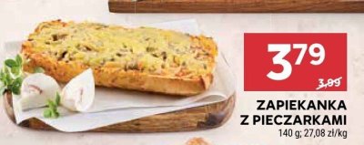 Zapiekanka z pieczarkami promocja w Stokrotka