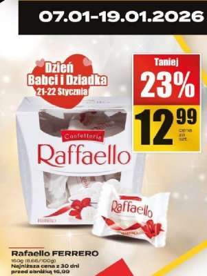 Czekoladki Raffaello Ferrero promocja w Supeco