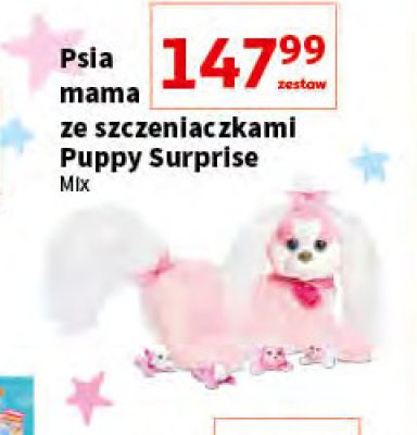 Psia mama ze szczeniaczkami puppy surprise Tm toys promocja