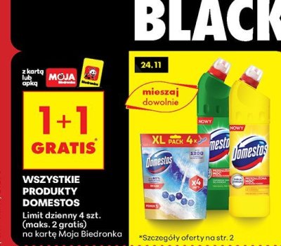 Domestos promocja w Biedronka