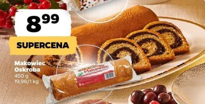 Makowiec Oskroba promocja w Netto