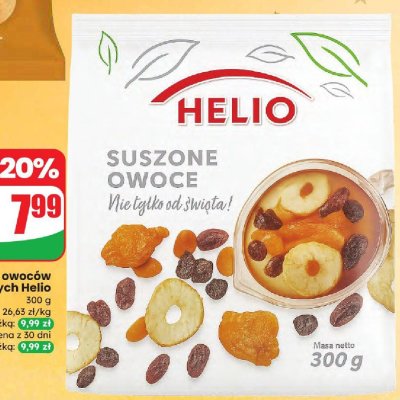 Mieszanka owoców suszonych 300 g promocja w Dino
