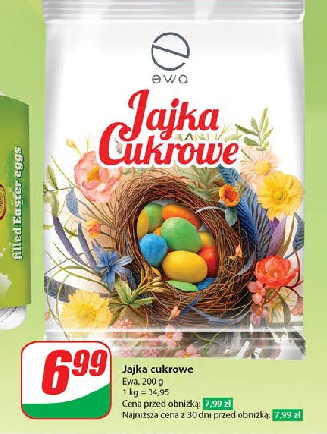 Jajka cukrowe Ewa promocja