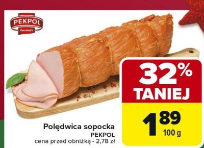 Polędwica sopocka  promocja w Carrefour