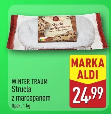 WINTER TRAUM Strucla z marcepanem promocja w Aldi
