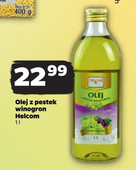Olej z pestek winogron Helcom promocja