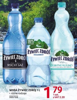 Woda 呕ywiec zdr贸j promocja w Selgros