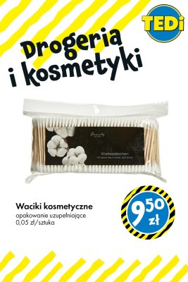 Waciki kosmetyczne promocja w Tedi