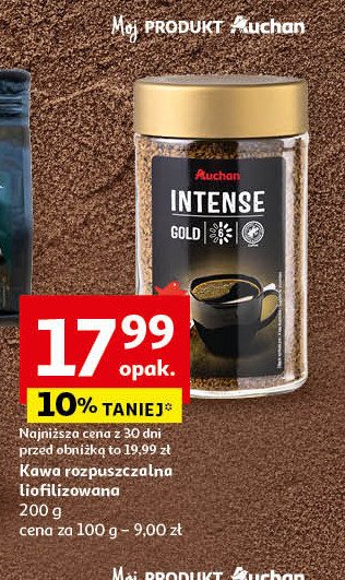 Kawa intense Auchan promocja