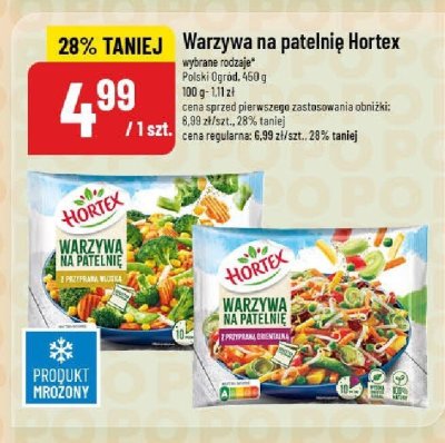 Warzywa na patelnię Hortex promocja w POLOmarket
