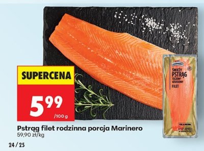 Pstrąg filet rodzinna porcja  promocja w Biedronka