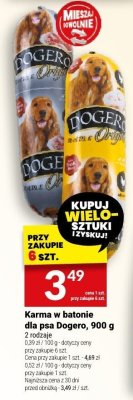 Karma w batonie dla psa Dogero, 900 g promocja w Twój Market