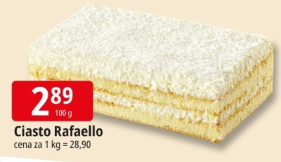 Ciasto Rafaello promocja w Leclerc