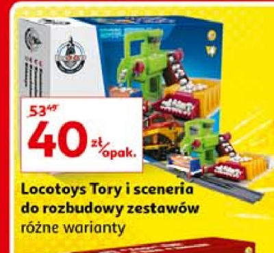 Tory i sceneria do rozbudowy Loko toys promocja