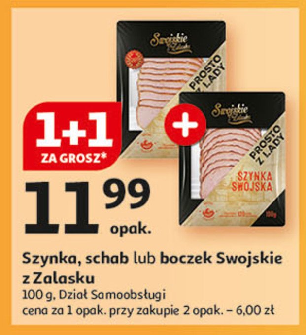 Boczek Swojskie z zalasku promocja