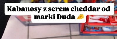 Kabanosy z serem cheddar promocja w Intermarche