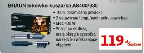 Lokówko-suszarka as400 Braun promocja