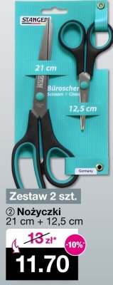 Nożyczki Zestaw 2 szt. 21 cm + 12,5 cm promocja w Woolworth