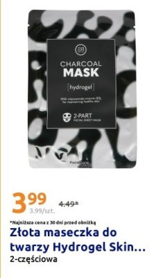 Złota maseczka do twarzy Hydrogel Skin... promocja w Action