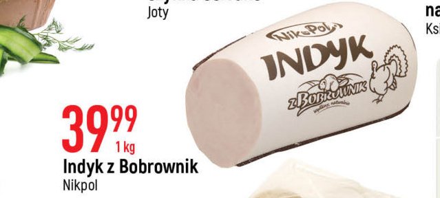 Indyk z bobrownik Nik-pol promocja