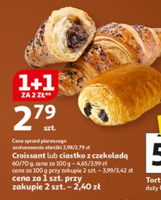 Ciastko z czekoladą Auchan promocja w Auchan
