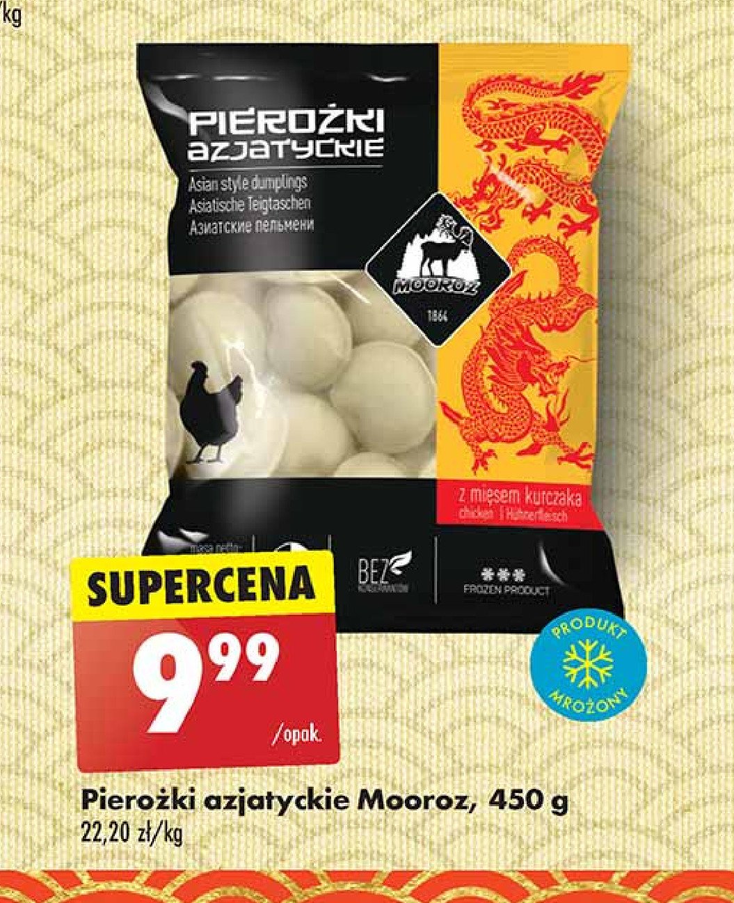 Pierożki azjatyckie Mooroz promocja