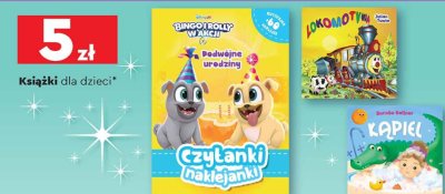 Książki dla dzieci promocja w Biedronka