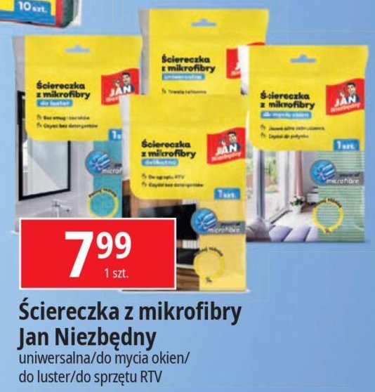 Ściereczka z mikrofibry uniwersalna Jan niezbędny promocja