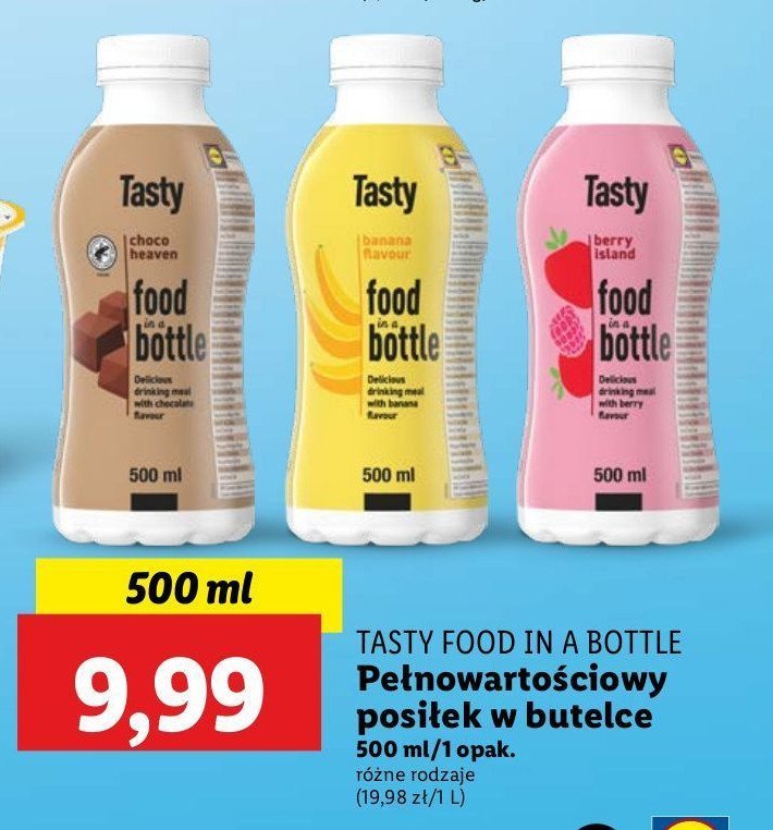 Napój bananowy Tasty promocja