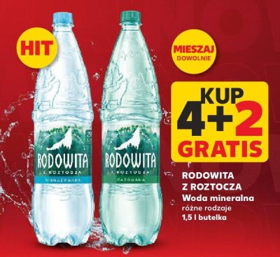 Woda mineralna z roztocza promocja w Kaufland