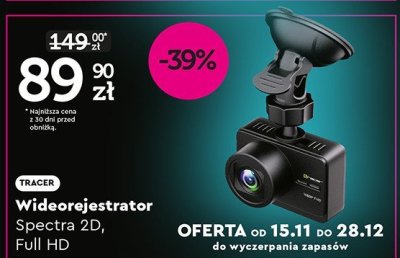 Wideorejestrator Spectra 2D, Full HD promocja w Biedronka