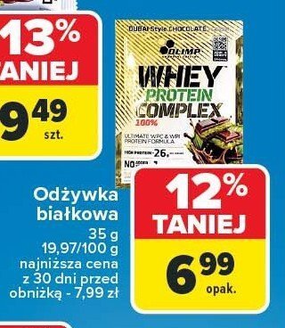 Odżywka białkowa 35 g Olimp promocja w Carrefour