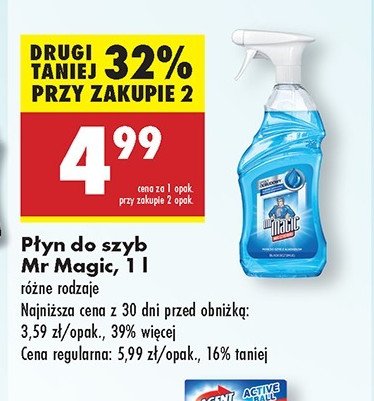 Płyn do mycia szyb Mr magic promocja
