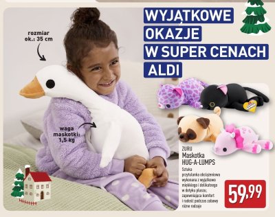 Maskotka HUG-A-LUMPS ZURU promocja w Aldi